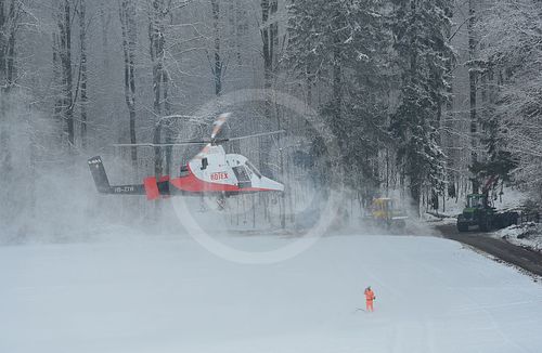 Forsthelfer Rotex beim Start