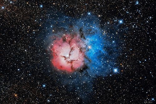 M 20  -  Trifid Nebula