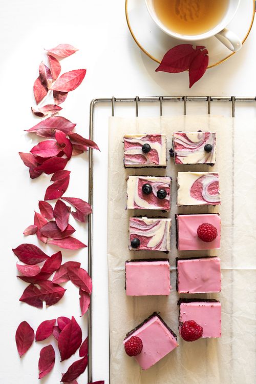 Raw vegan cakes