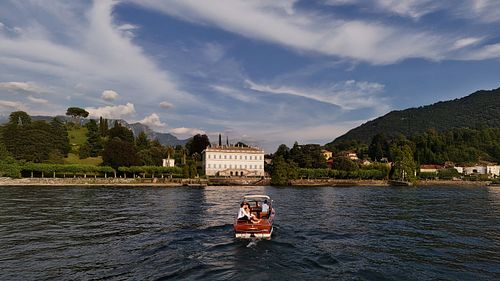 Fine art romantic wedding photography at Lake Como by Ori Chayun – אורי חיון