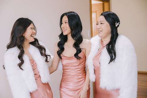 Bride Getting Ready