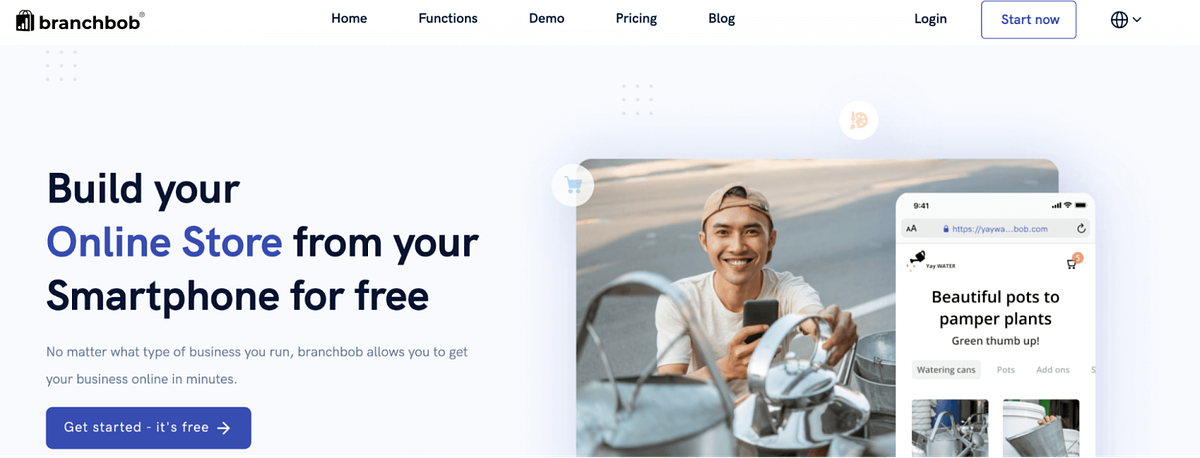 Image of Branchbob's home page