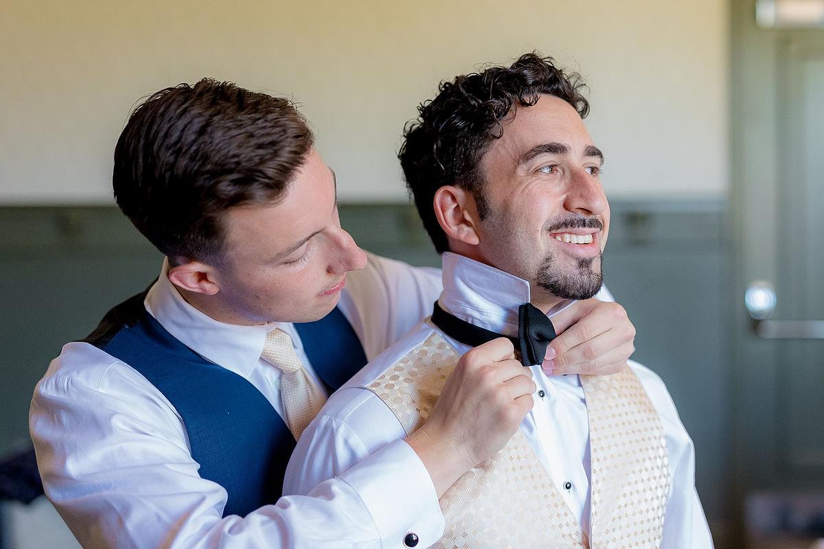 Groom-getting-ready
