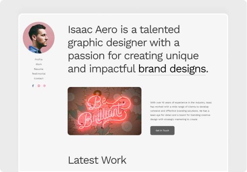 онлайн-портфолио