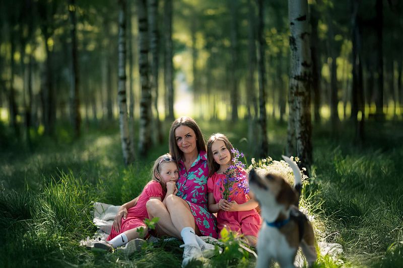 Fotosesija su augintiniu