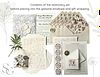 Luxury Vintage Floral Scented Letter Writing Stationery Gift Set with Accessories