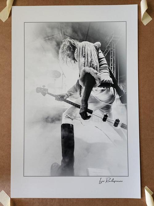 Stig Pedersen of D-A-D Fine Art Print - Photography by Igor RockXposure