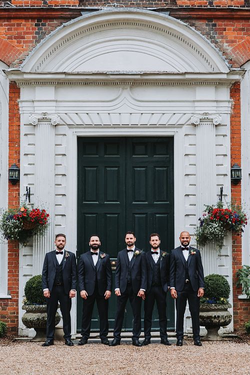 Groom and best men