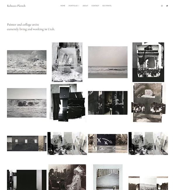 Rebecca Pletsch Portfolio Website Examples