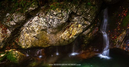 Wasserfälle in Stufen