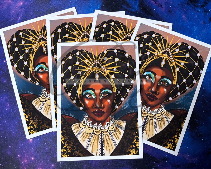 Thea II from The Five Realms 5x7" Giclee art print - signed!