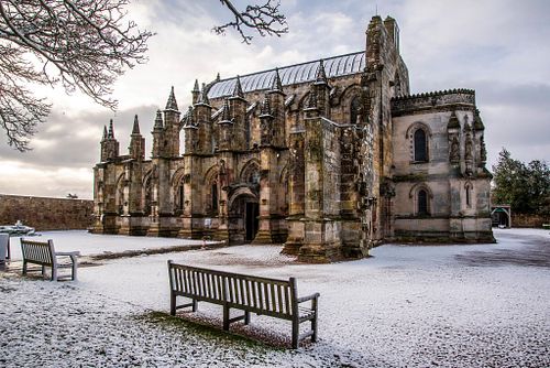 Rosslyn Chapel. Edinburgh.