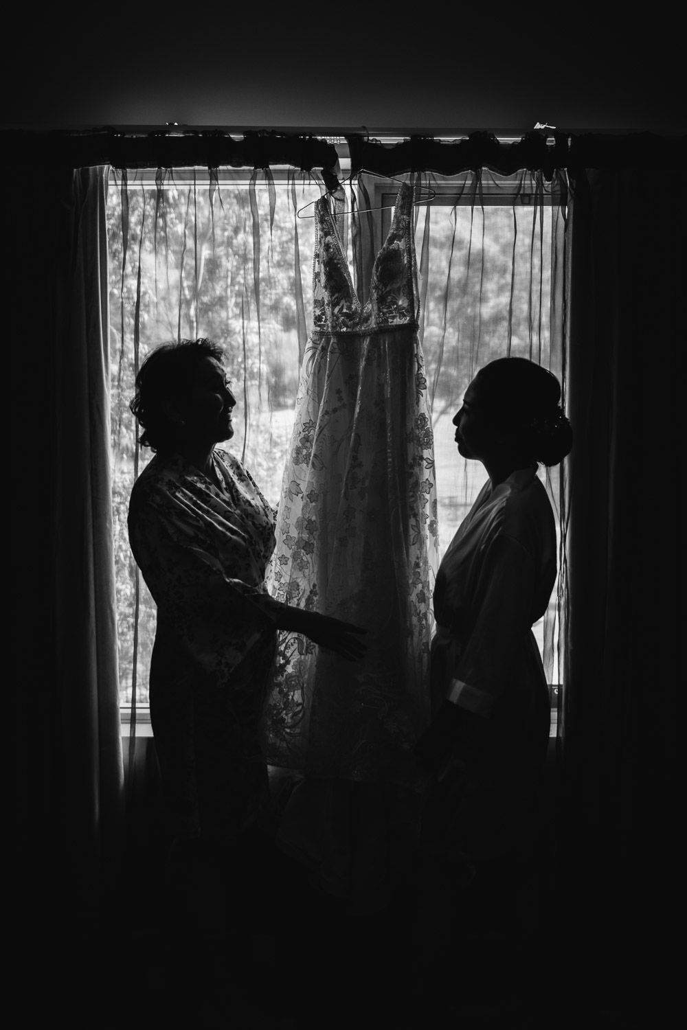Bride Getting Ready