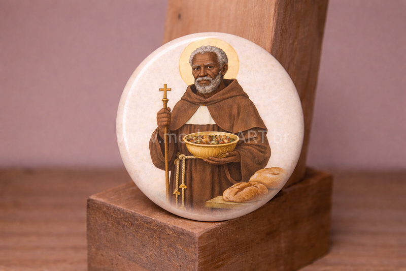 Botom e Imã "São Benedito"