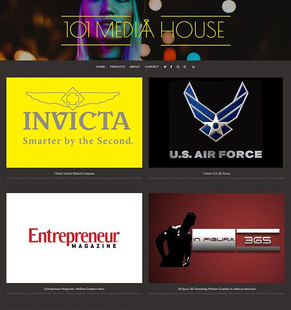 Richard Acosta - Videography Film making website - Pixpa