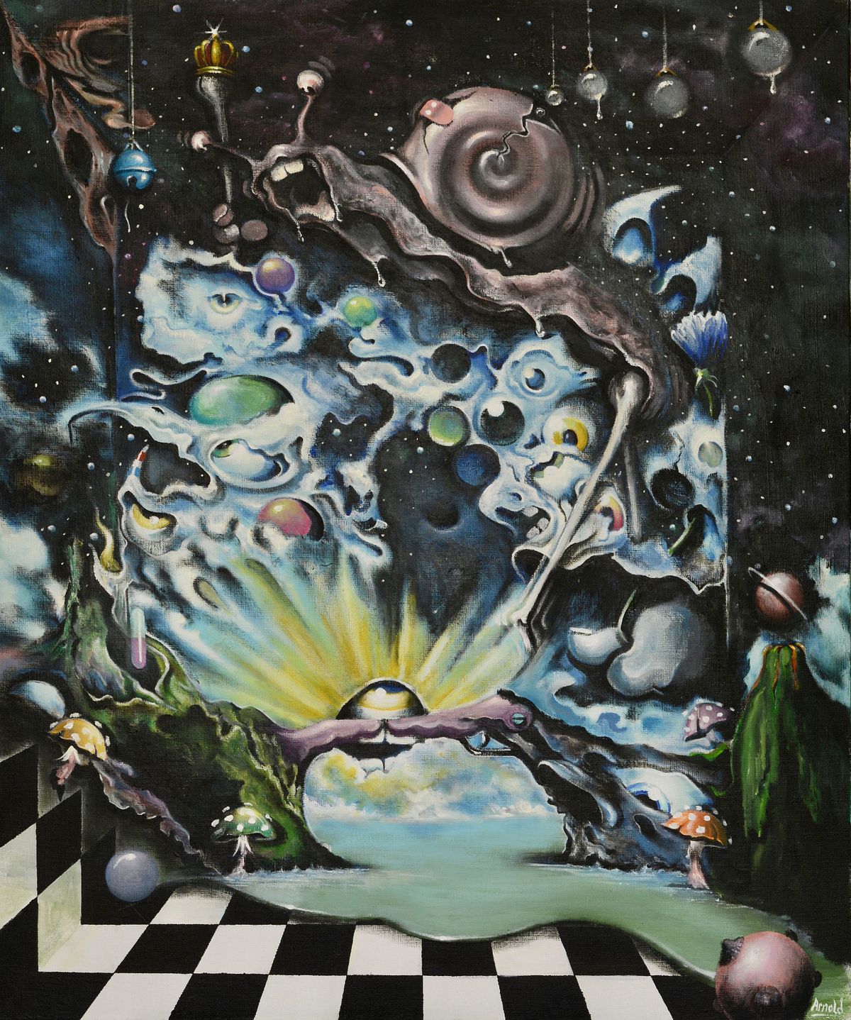 Snailtrail – by Dutch artist Arnold Janssen