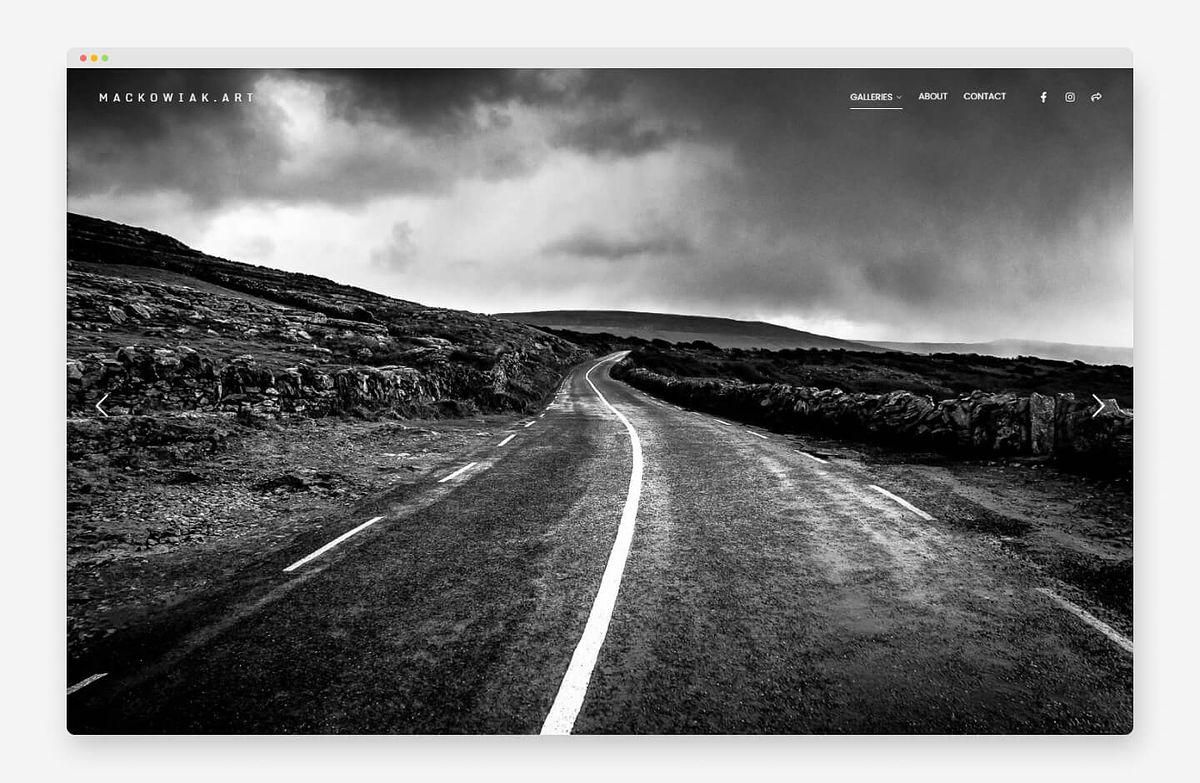 Website van Krzysztof over kunstfotografie