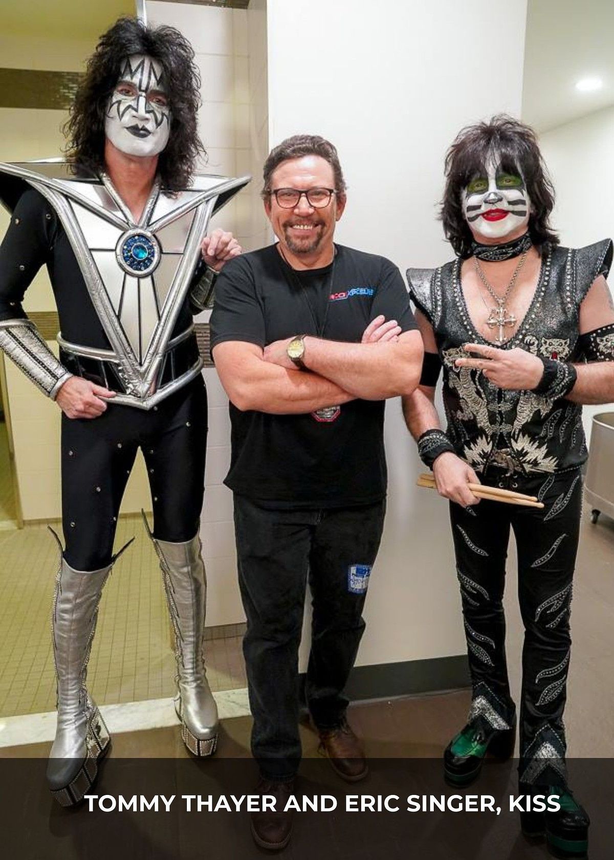 Igor RockXposure with Tommy Thayer and Eric Singer