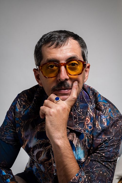 Studio portrait of Ben Weiss with softbox and strobe lighting — digital lifestyle photography in Las Vegas