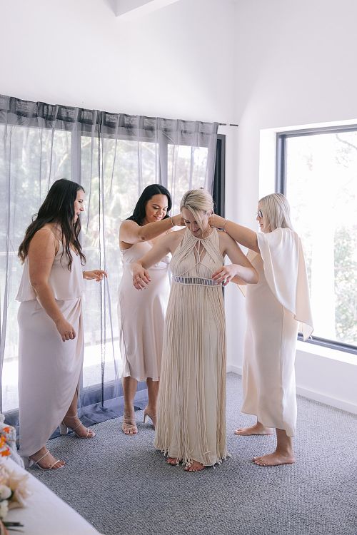 Same Sex Wedding - Brides Getting Ready