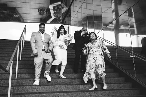 Intimate Wedding in Old Montreal