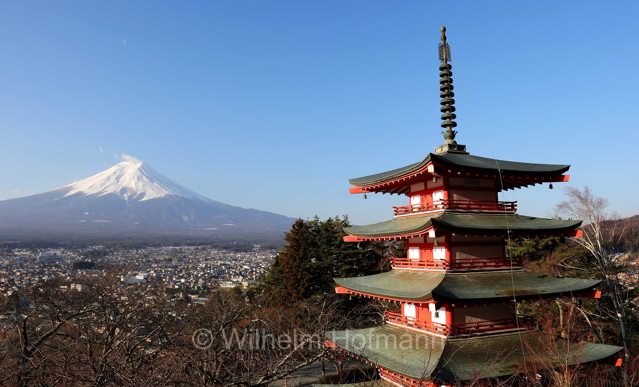 Mount Fuji, Fuji, Fujisan, Fuji-Yama, Chureito Pagoda, Chureito Pagode, Arakura Sengen Park, Fujiyoshida, Honshu, Japan, Giappone