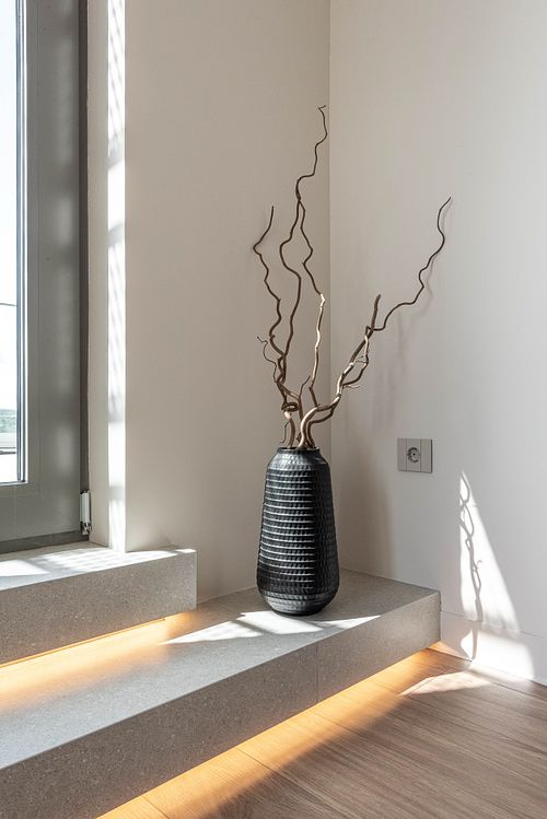 Close-up of design and styling details highlighting minimalist aesthetics &ndash; Scala project