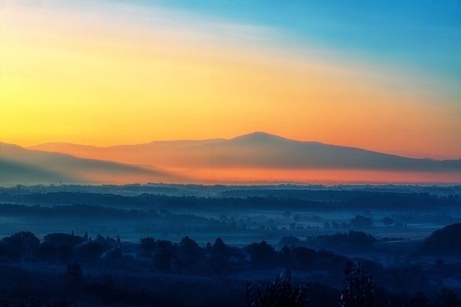 Фотография заката или рассвета