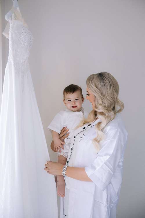 Bride Getting Ready