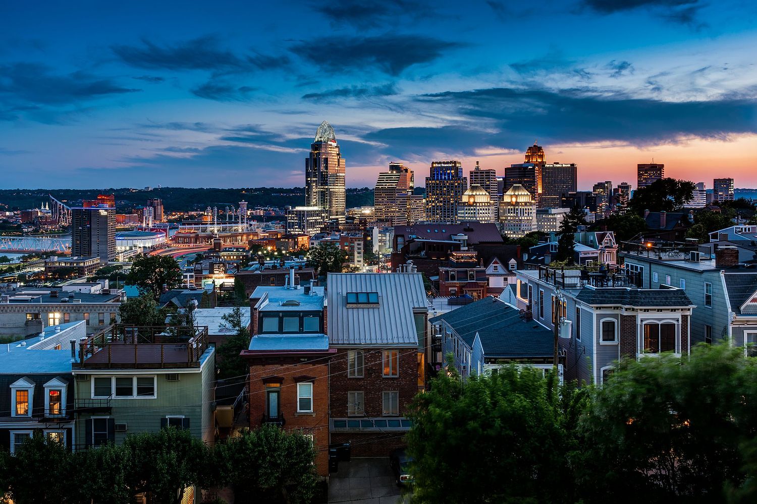 Cincinnati Skyline Photos & Prints