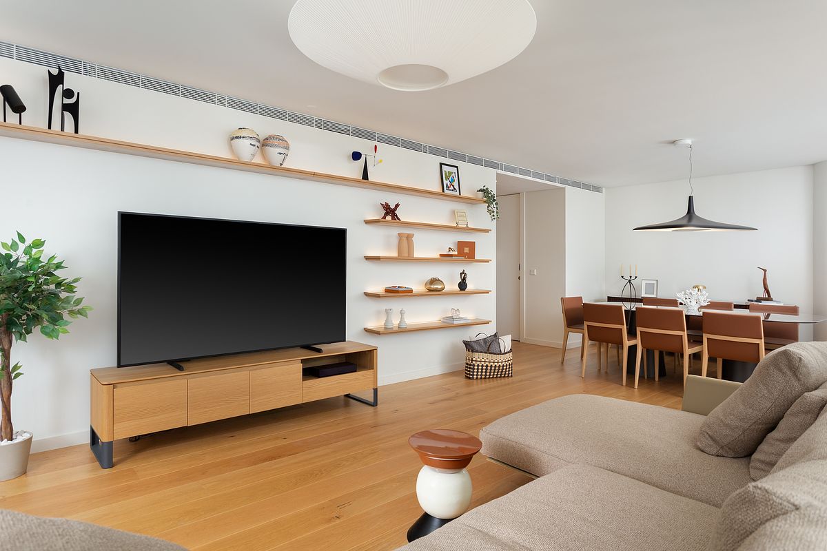 Fotografia do Apartamento de Luxo Infinity Tower, Lisboa, projeto Bevelli Home.