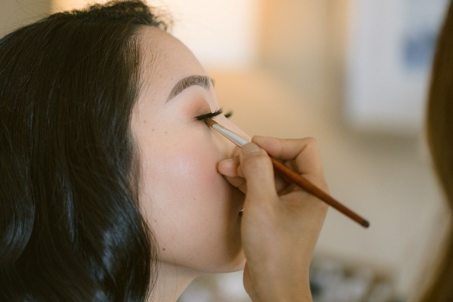 Bride Getting Ready