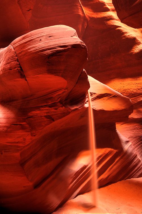 7 foot photographer, workshop tour in US, United States, upper antelope canyon, page, az