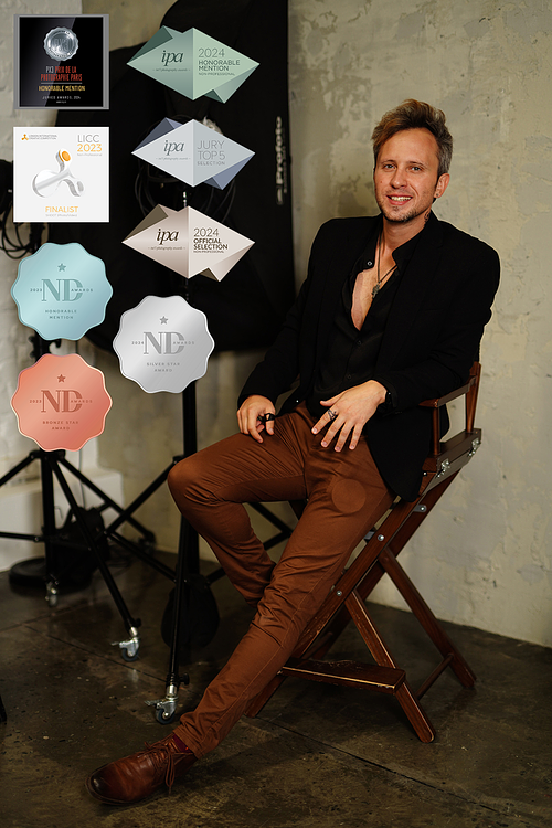 Fine Art artist and Fashion photographer with a strong passion for visual aesthetics