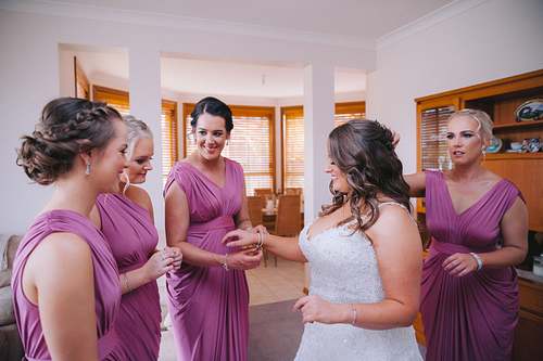 Bride Getting Ready