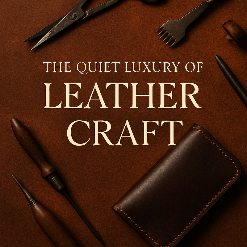 The Quiet Luxury of Leather Craft: Where Heritage Meets Artistry