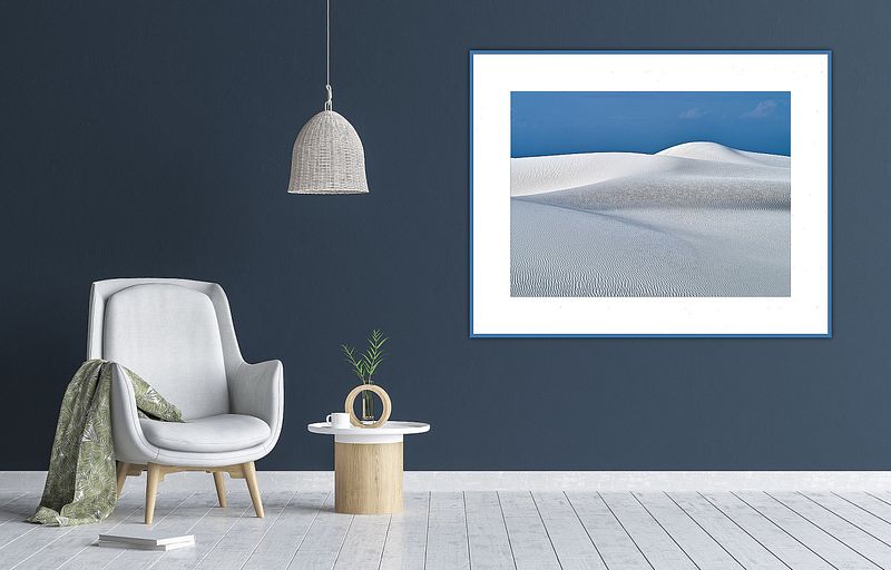 Gipsen Golven onder een Kobaltkoepel