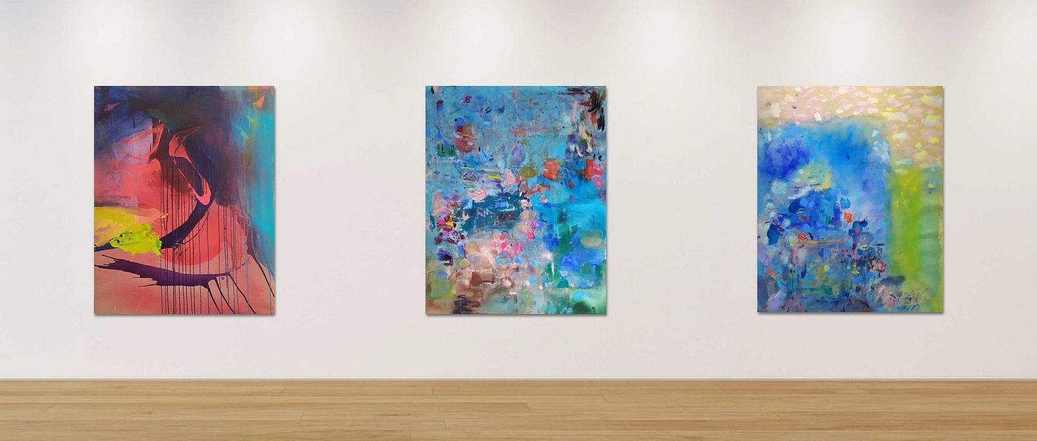 Collection Espaces de Couleur, tableaux abstraits contemporains Paris