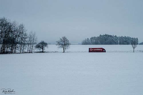 Red on white ... Prague