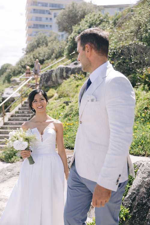 Bridal Portraits at Queenscliff, Manly