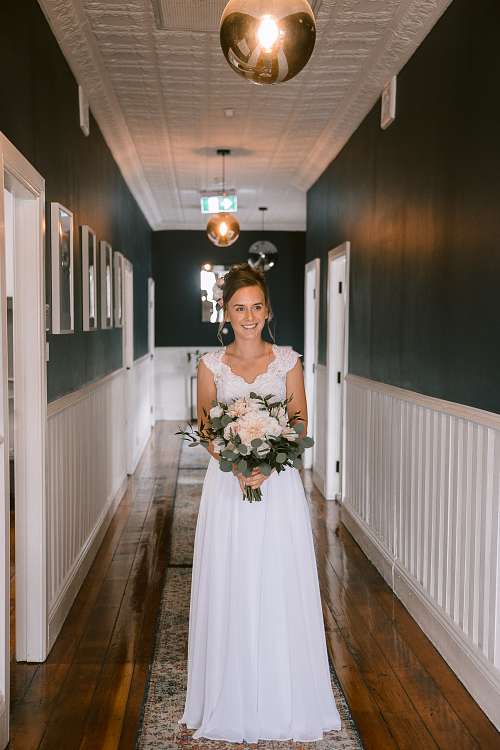 Bride Getting Ready