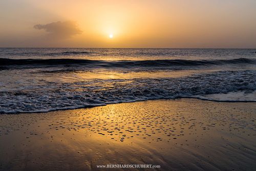 Sonnenuntergang am Strand