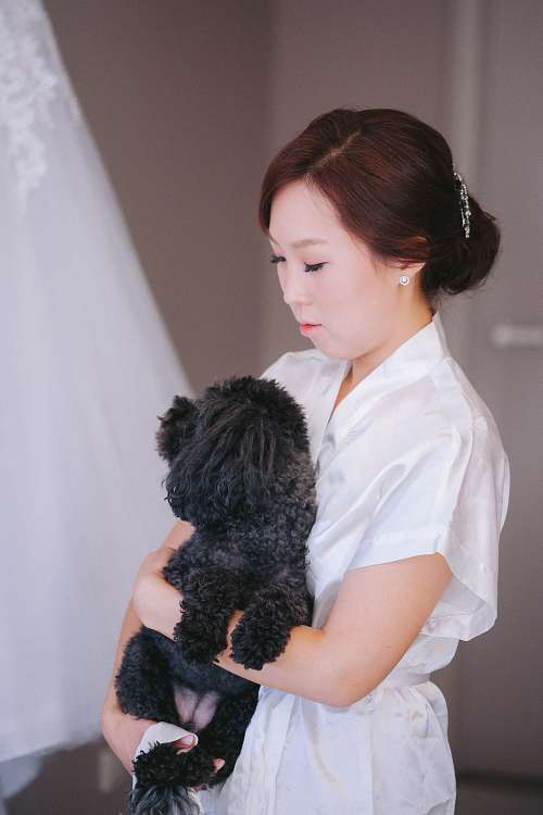 Bride Getting Ready