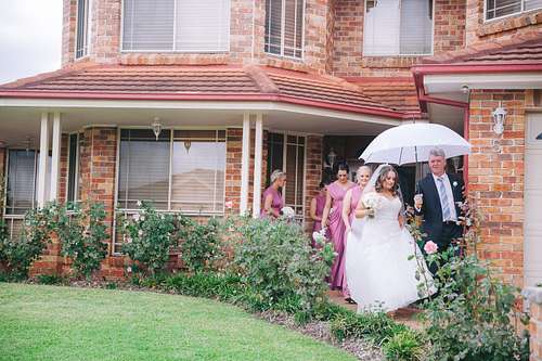 Bride Getting Ready