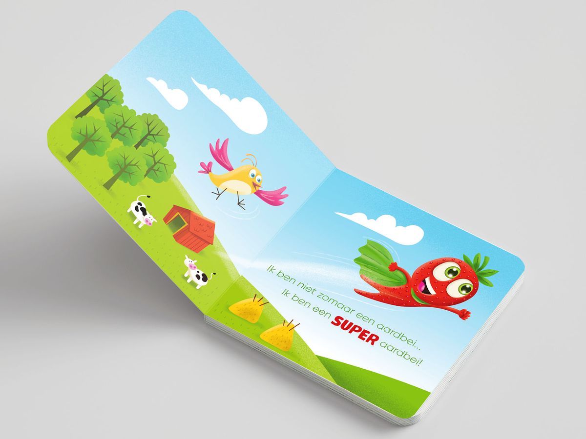 poetzarelli, prentenboekje, illustratie kinderboek, veganboost