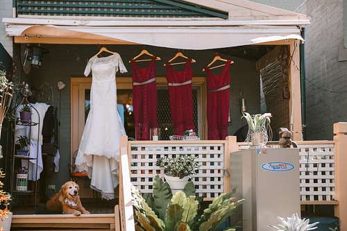 Bride Getting Ready