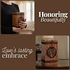 Heart Tree of Life Engraved Wooden Memorial Box for Ashes