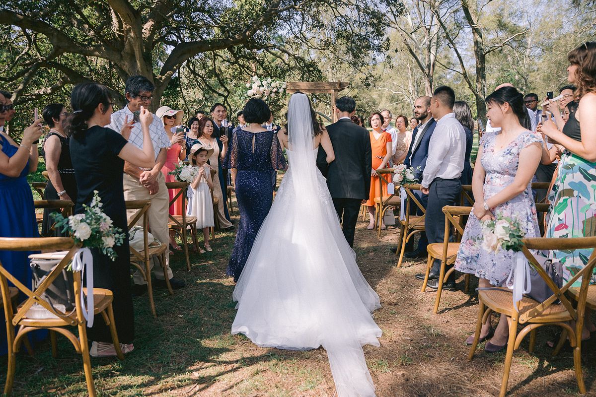 Wedding Ceremony at Pine Grove Centennial Park