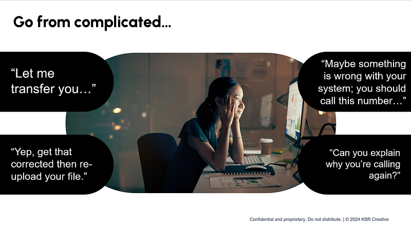 Slides that tell a story