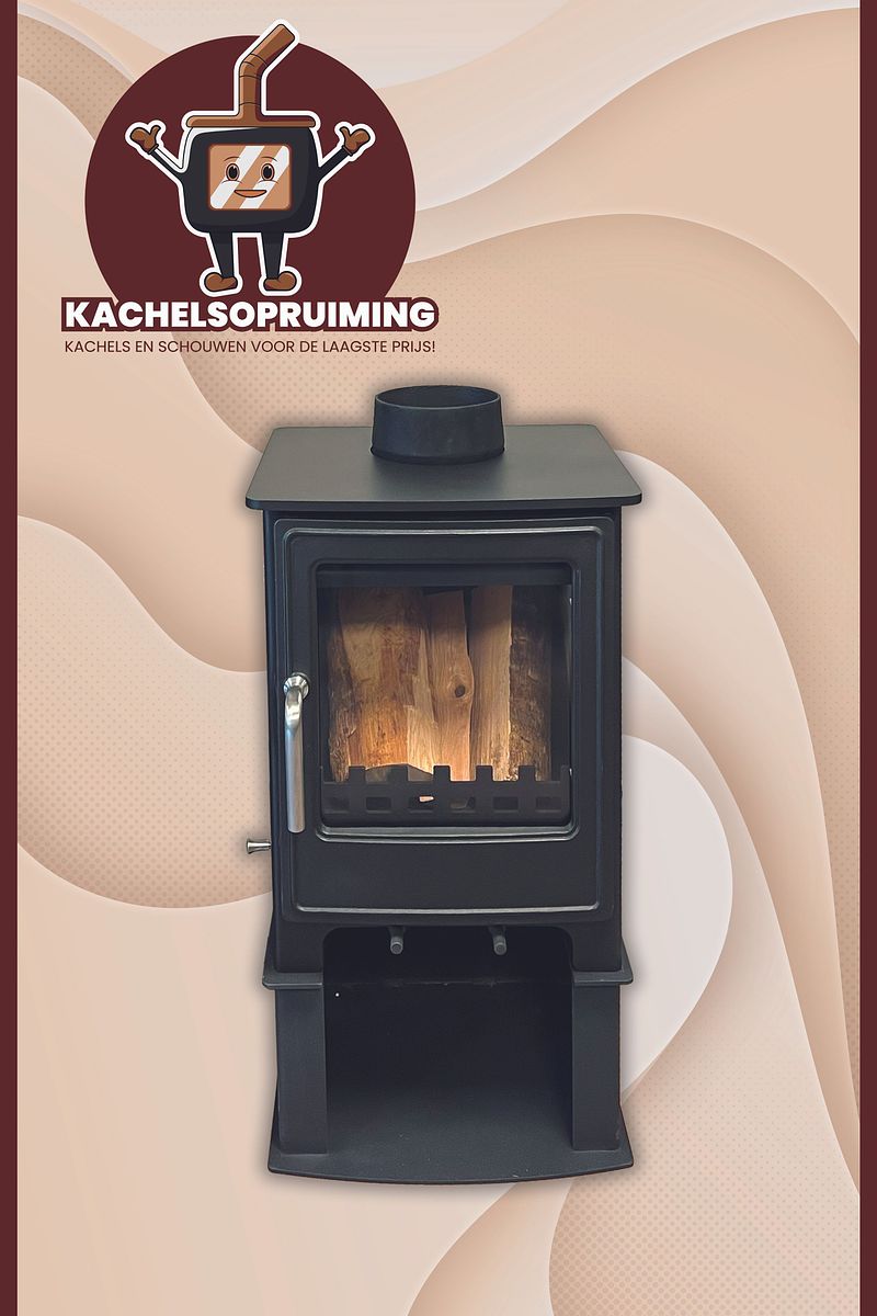 MERLIN HOUTKACHEL MET SOKKEL (SMALL)